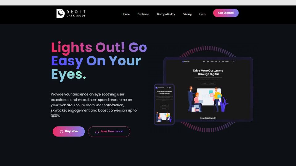 Droit Dark Mode