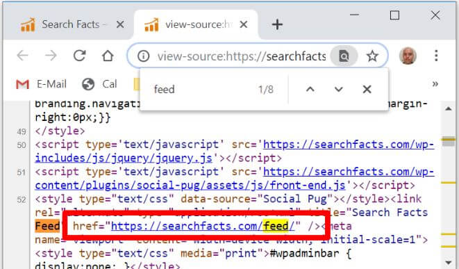 WordPress RSS Feed