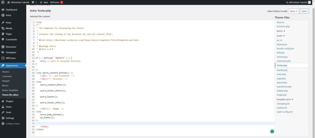 Theme Editor
