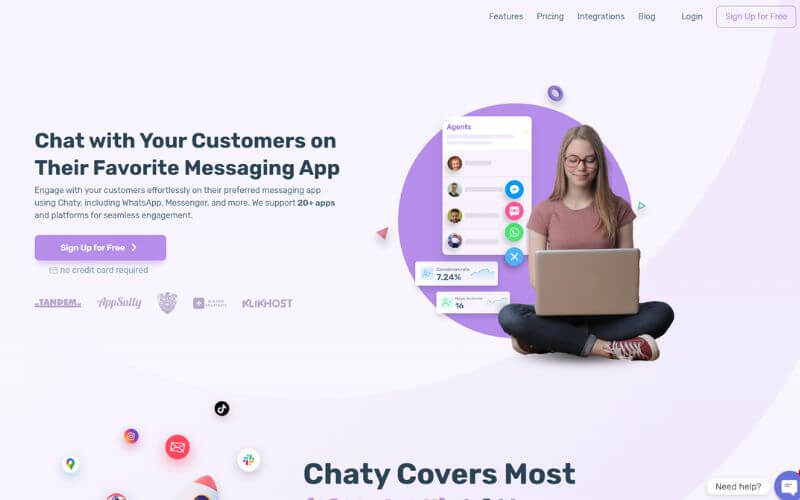 Chaty WordPress Live Chat Plugin