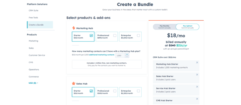 HubSpot Pricing