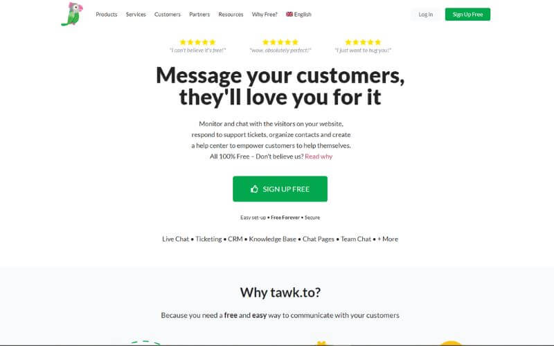 Tawk.to WordPress Live Chat Plugin