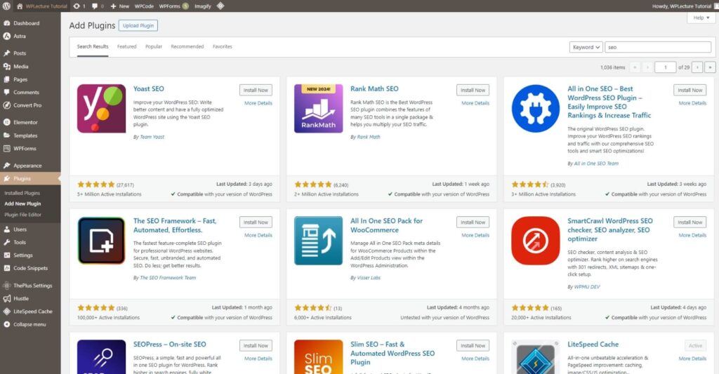SEO Plugins