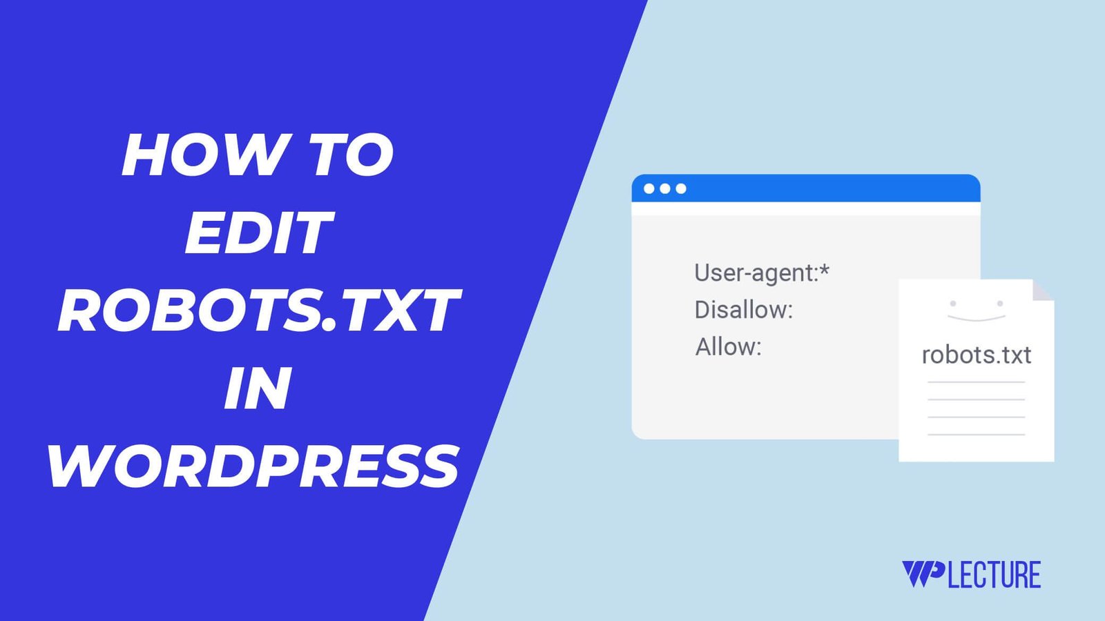 How To Edit Robots.txt in WordPress